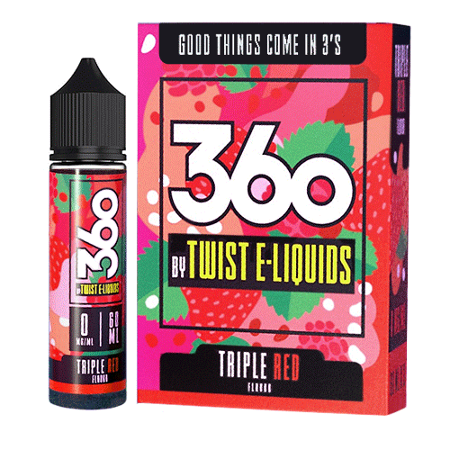 360 Triple Red by Twist E-Liquid 60ml