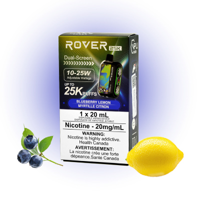 Blueberry Lemon Rover 25K by Marz Vapor Disposable Vape