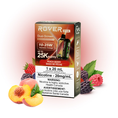 Peach Berry Rover 25K by Marz Vapor Disposable Vape